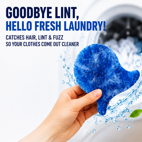 Laundry pet hair remover